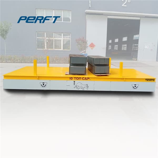 Steel Ladle Transfer Trolley Battery Operated 20T